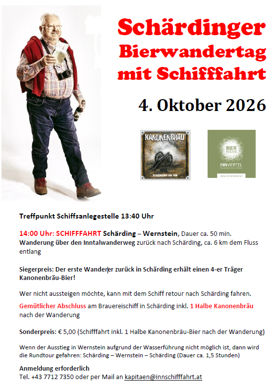 Schärdinger Bierwandertag 2026